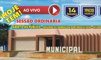 SESSÃO ORDINÁRIA 14/09/2020