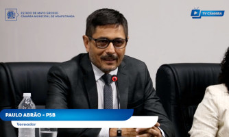 Eleitos em Araputanga tomam posse em cerimônia solene; Paulo Abrão é definido novo presidente da Câmara Municipal
