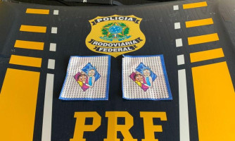 Em Poconé-MT, PRF encontra aproximadamente mil selos de LSD com passageira de ônibus