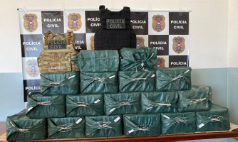 Polícia Civil apreende mais de meia tonelada de cocaína na zona rural de Comodoro