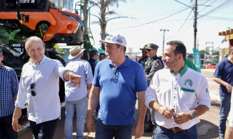 Vice-governador visita Oeste Rural Show e destaca avanços do agro