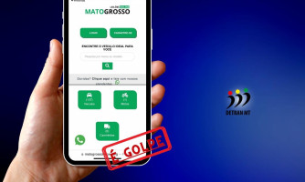 Detran-MT alerta sobre golpes envolvendo leilão de veículos em site falso