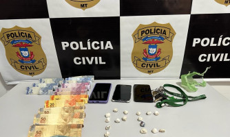 Polícia Civil apreende menor e prende idoso por tráfico de drogas e tentativa de homicídio