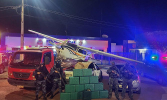 Piloto de aeronave que transportava 460 quilos de cocaína é preso pela PM em Sapezal