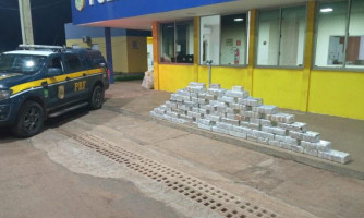 Polícia Rodoviária Federal apreende grande quantidade de drogas em fiscalização na BR-364; Droga teria saído de Pontes e Lacerda