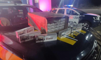 Contrabando: 250 mil maços de cigarros paraguaios apreendidos em Alto Araguaia/MT