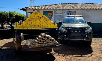 Gefron apreende 133 tabletes de entorpecentes em Cáceres; prejuízo ao crime é de R$ 2,8 milhões