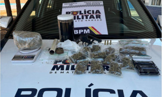 PM prende homem e apreende adolescente membros de facção por tentativa de homicídio