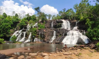 Ministério Público de Mato Grosso alerta sobre riscos à saúde de se tomar banho na Cachoeira do Onze
