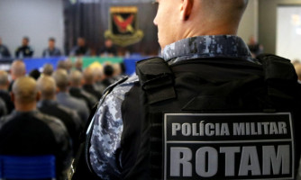 Polícia Militar realiza formatura do 9º Curso de Operações Rotam nesta quinta-feira (19)