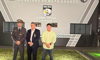 Pontes e Lacerda inaugura novo Quartel da Força Tática com heliponto estratégico