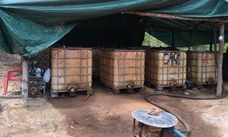 Polícia Civil fecha posto clandestino usado para abastecer garimpos ilegais em Vila Bela da Santíssima Trindade