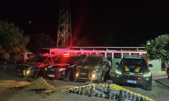 Polícia Militar prende quadrilha por tráfico, apreende fuzis e 180 quilos de drogas
