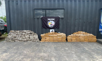 Força Tática apreende 303 tabletes de maconha e prende homem por tráfico em Cuiabá