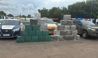 Forças de segurança registram aumento de 140% em apreensões de drogas em Mato Grosso no primeiro bimestre de 2025