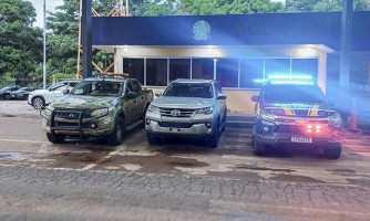 PRF recupera Hilux furtada em Minas Gerais e prende receptador em Cáceres-MT
