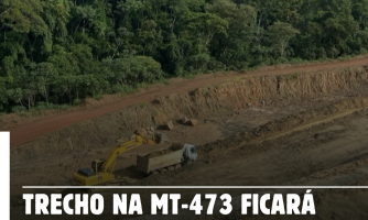 Trecho na MT-473 ficará interditado a partir desta terça-feira (8)