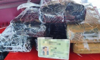 Ação integrada da PM, PRF e PF apreende tabletes de maconha avaliados em R$ 166 mil