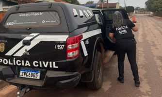 Polícia Civil cumpre mandados contra professor investigado por estupro de vulnerável em Cáceres