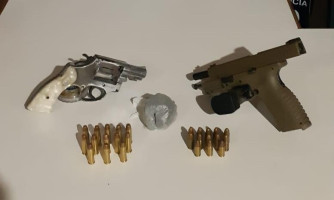 Polícia Militar prende homem com armas de fogo, munições e maconha em zona rural em Vila Bela da Santíssima Trindade
