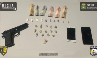 Ação conjunta apreende armas e drogas na fronteira de Mato Grosso com a Bolívia