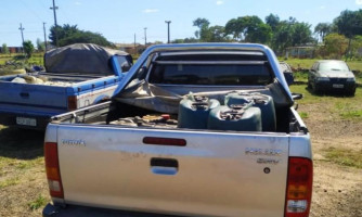 Ação conjunta prende suspeitos de furto e impede venda de 800 litros de combustível levado de empresa em MT