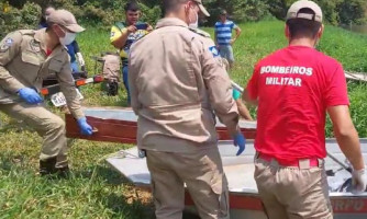 Amigos saem para pescar e encontram corpo boiando no Rio Guaporé em Pontes e Lacerda