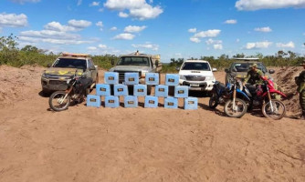 Avião que caiu nas proximidades do Posto Sapé carregava 500 quilos de drogas; Gefron continua em operação