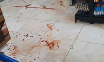 Bandido é baleado após tentativa de assalto no Mercado Moraes em Pontes e Lacerda; veja o vídeo