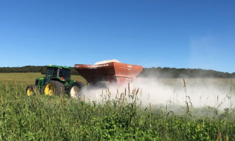 CALCÁRIO; Aumento no consumo demonstra cuidado e qualidade do solo