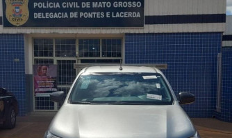 Camionete furtada em Brasnorte é recuperada em Pontes e Lacerda