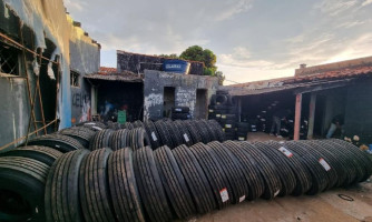 Carga de pneus avaliada em R$ 150 mil é recuperada e três criminosos são presos pela Polícia Civil