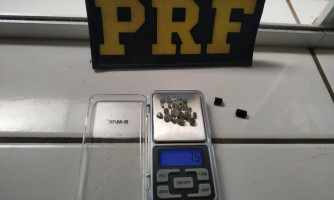 Casal é detido pela PRF transportando diamantes de forma irregular em Pontes e Lacerda