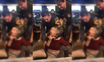 Cliente que jogou cerveja no rosto de PM em MT usará tornozeleira e não poderá ir em bares