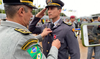 Comandante-geral da PMMT é homenageado com medalha Mérito da Força Nacional