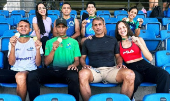 DESTAQUE: Atletas Lacerdenses participam do Campeonato Estadual Caixas de Atletismo Adulto em Cuiabá