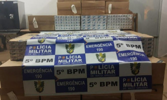 Dois homens são presos com mais de mil maços de cigarro contrabandeados do Paraguai