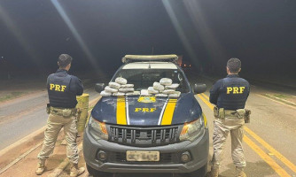 Em Poconé-MT, PRF realiza prisão de indivíduos por tráfico de drogas