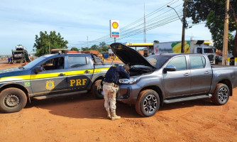 Em Rondonópolis-MT, PRF recupera veículo furtado