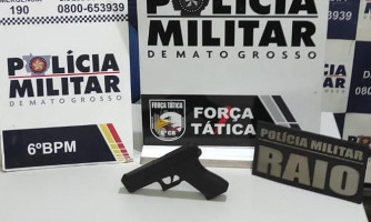 Equipe Raio detém suspeito logo depois de tentativa de roubo em Cáceres