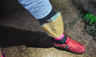 EVASÃO DE DIVISAS: Homem é flagrado pela PM com R$ 44 mil fixado nas pernas em Porto Esperidião