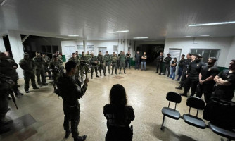 Forças de Segurança deflagram ação na região de fronteira para cumprimento de mandados judiciais