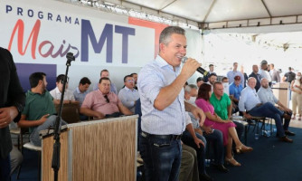 Governador faz a maior entrega de máquinas e equipamentos da história de MT