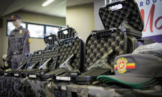 Governo de MT investiu R$ 150 milhões em armas, viaturas e equipamentos para a Polícia Militar