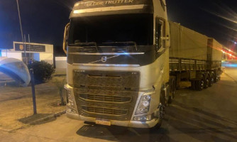 Homem é preso suspeito de furtar carga de 50 toneladas de soja em MT