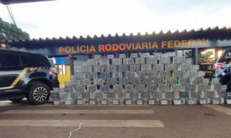 Homem é preso transportando 685 kilos de cocaína em meio a carga de algodão