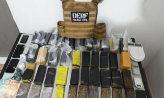 Investigação de combate ao tráfico resulta em dois presos com mais de 30 quilos de maconha em MT