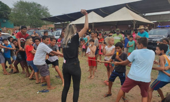 Mais de 600 crianças se divertem em ação social promovida pela Polícia Civil