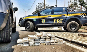 Mais uma carga droga é derrubada pela nossa Polícia Rodoviária Federal em MT