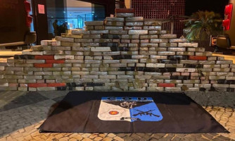 Operação conjunta apreende carga de cocaína avaliada em R$ 20 milhões